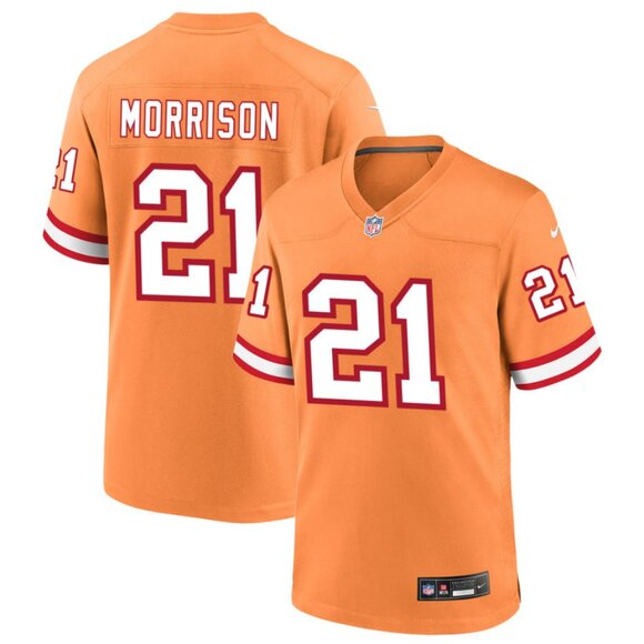 Mens Youths Kids Womens Benjamin Morrison Orange Stitched Jersey